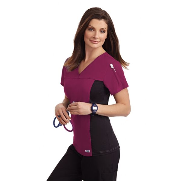 Flexi V-Neck Scrub Top Thumbnail