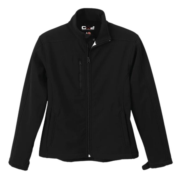 UofG - Ladies Navigator Full Zip Softshell Jacket Thumbnail